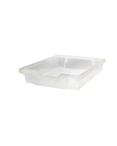 Gratnells Shallow Antimicrobial Tray - Translucent
