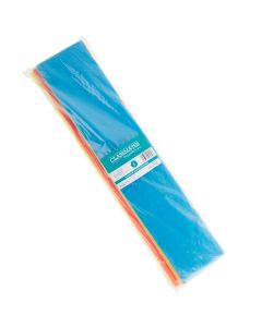 Fluorescent Crepe Assortment - Pack of 6