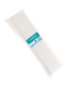 Colour Fast Crepe Paper Folds 500mm x 3m - White - Pack of 10