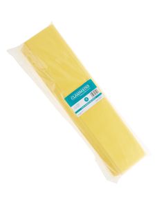 Colour Fast Crepe Paper Folds 500mm x 3m - Yellow - Pack of 10