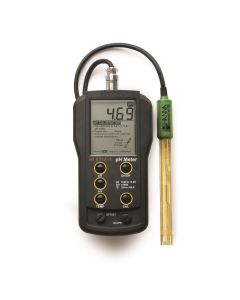 HI-8314-1 Water-Resistant Hand-Held PH MV and Temperature Meter