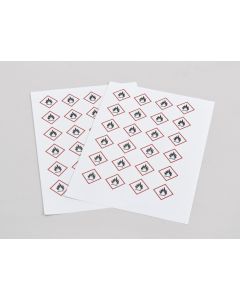 Hazard Warning Labels - Flammable GHS02