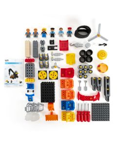 Early Mechanical Bricks from Hope Education - 110 Piece Set