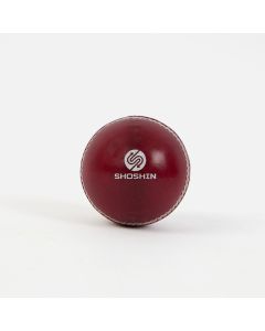 SHOSHIN Cricket Ball - Red - Senior (5.5oz)