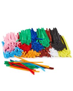 Classmates Craft Pipe Cleaners 150mm Assorted - Pack of 1000