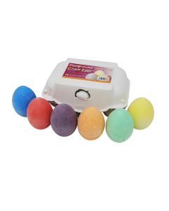 Chalk Eggs. Pack of 6