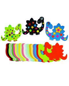 Jumbo Paper Shapes - Dinosaurs