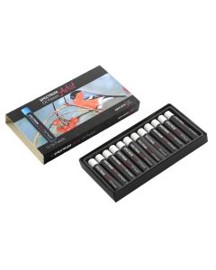 Spectrum Artist Oil Pastels - Black or White