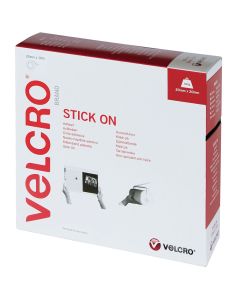 VELCRO Brand Stick on Tape - 10m - White