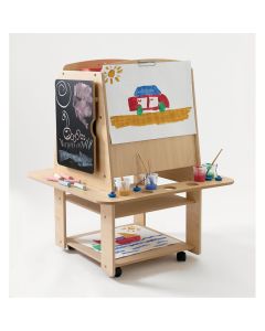 Millhouse - Mobile Storage Easel - Four Sided