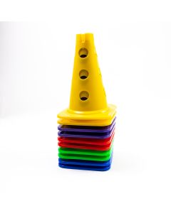 Findel Everyday Cones with Pole Holder - Pack of 10