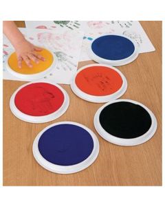 Giant Ink Pads in Assorted - Pack of 6