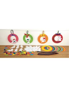 Snowman Wreaths - Pack of 30