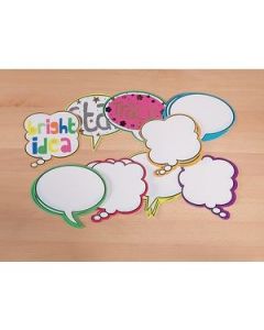 Speech Bubbles Display Shapes - Pack of 36