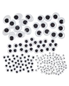 Wiggly Eyes Tube Assortment - Pack of 560