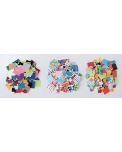 Mosaic Squares Glitter - Pack of 3000