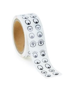 Classmates Eye Stickers - Black and White - Pack of 2000