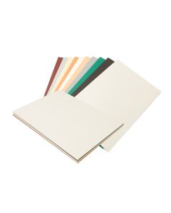 Classmates Earth and Stone Tones Card Pack - 640 x 450mm - Pack of 100