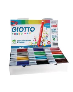 Giotto Turbo Maxi Colour Pens - Pack of 288