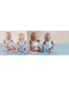 Clothed Newborn Dolls - Black Girl