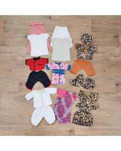 Multicultural Doll's Clothes - Pack of 8