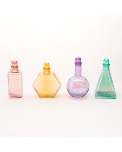 Luminous Shape Potion Bottles - Pack of 4