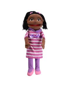 Giant Multicultural Hand Puppets - Black Girl