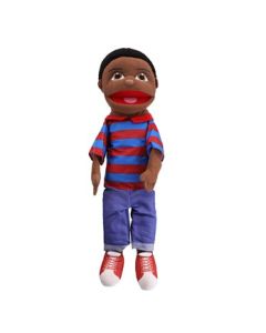 Giant Multicultural Hand Puppets - Black Boy