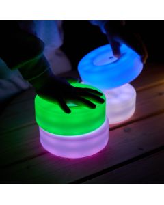 Giant Light Up Discs -  Pack of 8