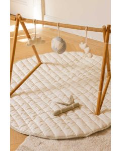 Set of 3 Babygym Rattle Toy Hangers - World Ball