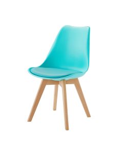 Louvre Chairs - Pack of 2 - Aqua Blue