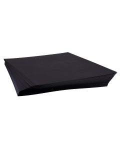 Rothmill Coloured Card (280 Micron) - SRA2 - Charcoal Black - Pack of 100