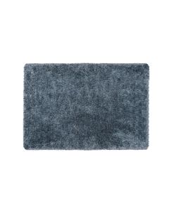 Luxury Pile Washable Rug - Smoke Blue - Large 160 x 230cm