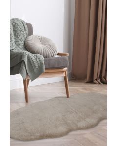 Luxury Faux Fur Rug Double - 70 x 140cm - Natural