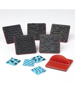 Impression Stamps. Pack of 6