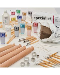 Specialist Crafts Air Drying Clay Modelling Kit