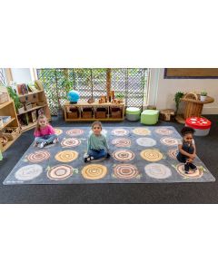 Natural World Tree Stump Placement Carpet