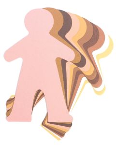 Multicultural Die Cuts - Bodies Shapes - Pack of 50