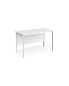 Maestro 25 Desk 1200x600mm - White - White Frame