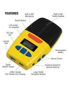 Talking Products Micro-Speaking Digital Voice Recorder