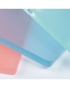 Frost Perspex Cast Acrylic Sheet - 600 x 400 x 3mm - Assorted Colours 