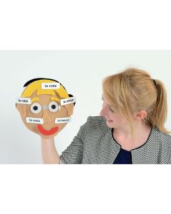 Make a Face Puppets - Spanish
