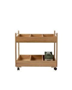 Kids by Design Oak Hobby Trolley