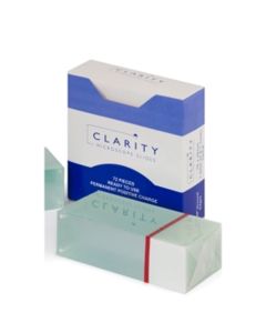 Clarity Microscope Slides-White-76x26mm-Pk 50