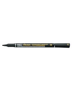 Fine Permanent Marker - Bullet Tip - Black - Pack of 12