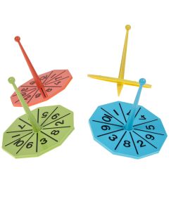 Plastic Spinner Set - Pack of 4