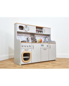 Role Play All in One Contemporary Kitchen - Grey