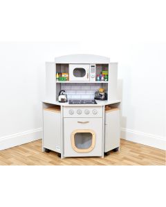 Role Play Compact Corner Kitchen - Grey