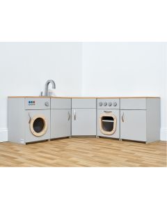 Role Play Contemporary 5pc Kitchen - Grey