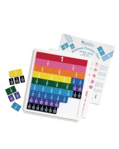 Rainbow Fraction Tiles - Set of 51